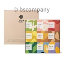 오설록 블루밍 티 선물 세트, 0   9가지 x 5p + 쇼핑백, 2set