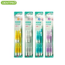 덴트프로 투컴 치간치솔 6P 4종 택1 구강청결 칫솔 입냄새 가글 치간칫솔 어금니치실 치약 교정용치실, ――선택――, 0.4mm