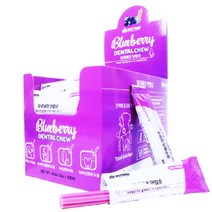 뉴트리오 덴탈츄 블루베리 12gx50ea/강아지껌/애견껌/덴탈껌