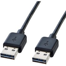 일본직발송 2. 산와 서플라이(SANWA SUPPLY) 산와 서플라이 양면 꽂을 수있는 USB 케이블 (AA 타입) 1M 블, 1M_One Color, 상세 설명 참조0, 상세 설명 참조0