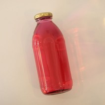 상아실업 딸기우유 밀크티병 S음료500 24개 1박스, 실버, 1개