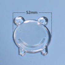 귀여운 음소거 도어 스토퍼 벽 보호 안전 충격 흡수, frog+frog