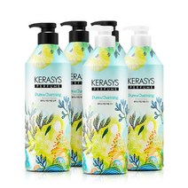 애경 케라시스 퍼퓸 퓨어차밍 980mlx5개(샴푸3린스2) 퍼퓸샴푸, 1세트, 980ml