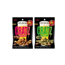 글리코 크라츠 안주과자 42g 2종 택1, 완두콩맛