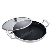 업소용 경질 냄비 팬 스키야키 감자탕 샤브샤브 오뎅탕 훠궈, 선택없음, A.유리섬유강화플라스틱 24CM냄비+뚜껑