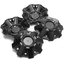 1/4x201mm 150mm 오프로드 1001-63-B 자동차 휠 센터 허브 캡 8 매트 카펫 러그 M-447 블랙 림 커버 스타일링 액세서리 ABS 플라스틱, [01] Black x4