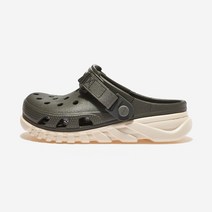 크록스 듀엣 맥스 II 클로그 DUSTY 올리브 STUCCO