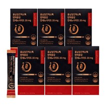 뉴트리커먼 홍삼정 진액 면역증강 진세노사이드 20mg, 150g, 6개