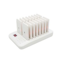 카페 무선 진동벨 주문 번호 호출기 대기 순번 시스템, A 번호 12번까지(화이트)