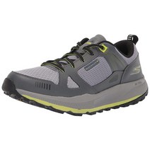 Skechers 남성용 고 런 러닝워킹화 그레이/블랙 8 115834