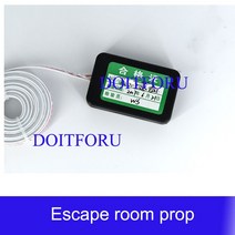 문을 두드리는 몸 비밀 방 탈출 소품 문 자물쇠를 것은 모든 테마 분위기에 적합합니다., 한개옵션0, 1개