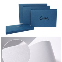 [홈앤스쿨] 삼원 아트스퀘어 크로키 블루 하드커버 스케치북 노트, A4