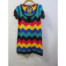 CECIL McBEE색동 웨이브 롱니트겸 핫미니원피스 44에서작은 피트하게 마른55