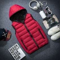 패딩 조끼 경량 반팔 뽀글이 크롭 유니클로경량 유니클로 허리스트링 발열 숏 가을 3