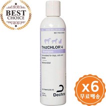 데크라트로피칼 데크라 트리즈칠라 4 애견샴푸 236ml - 펫 고양이 반려견 셀프 목욕, ６개　(개당 25,500원 - 코드386p)