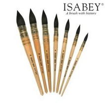 이사베이 6234 수채화붓 담비털 몹브러쉬 낱개 / 옵션선택, 4호