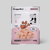 백년반상 결 칠면조 큐브 애견 간식100g, 21개