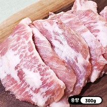 이베리코 부위별 골라담기(꽃목살300g 항정살300g 갈비살300g 듀록삼겹살300g), 항정살(300g)