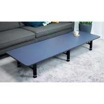 1800x800 로아공방 접이식 테이블 10인이상, 접이식 연결 블랙, 인디고