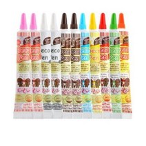 홈베이킹 만드는 초코렛 데코펜 5종 + 다크 2p + 화이트 2p + 핑크 2p, 5세트