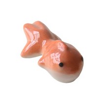 몽치리 펫 새싹 세라믹 도자기 고양이 대용량 자동 정수기, 세라믹물고기장난감 (오렌지)