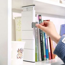 길이조절 서랍칸막이 북엔드 속옷 양말 파티션 용 소품 책장, 1개, 단품