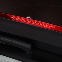 람앤클 스타리아 리어 보조 브레이크 램프 마스크 면발광 픽셀 디자인 아크릴 몰딩 튜닝 용품, 스타리아 브레이크마스크-레드