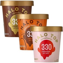 헤일로탑 아이스크림 3개세트 딸기+초코+피넛버터컵, 상세페이지 참조, 상세페이지 참조