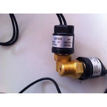 LEFOO LF08 압력스위치 12V220V 유압 공기 물 압축기 컨트롤러, 1/4 평상시 개방 8-14kg