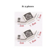 재봉 미싱 마그네틱 심 가이드 범용 자석 프레스 피트 재봉틀용 DIY 공예 부품 가수 2 개, [02] 2PCS S