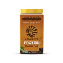 선워리어 프로틴 클래식 플러스 핏 & 린 초콜릿 무설탕 비건 글루텐 프리 17g 프로틴, 750g, 1개