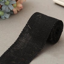 삼베원단 아사면 햄프린넨 2세트 황마 천 롤 DIY 핸드메이드 웨딩 파티 용품 리넨 로프 볼륨 삼베 리본 크, 07 7