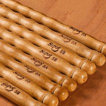 드럼스틱 채 1 쌍 물결 모양의 대나무 나지만 5a5b6a 드럼 스틱 내구성이 뛰어난, 은