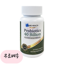 [퓨어헬스]-M2-PURE HEALTH 뉴질랜드 프로바이오틱스 유산균 400억 60개입, 1개, 60개
