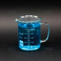 핸들 비이커 250ml 경질1급 내열강화 손잡이 비커/과학 실험 키트 교구 도구 만들기