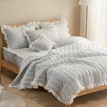 [베드앤데코] 아로마 시어서커 여름누비이불 Q, 핑크