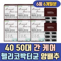 40대 50대 간케어 헬리코박터균 위점막보호 양배추 환 해조칼슘 해바라기유 PTP포장 실버 노인 70대 세븐베리농축분말 음식 남성 여성 남자 여자 시니어 milkthistle