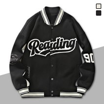 남자 자켓 빅사이즈 루즈핏 남성 블루종 야구점퍼