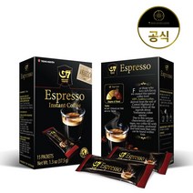G7 인스턴트 커피 에스프레소 커피믹스 (수출용), 2.5g, 15개