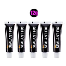 견고한 5pcs New Bathroom Kitchen Shelves Glass Metal Sealing Strong Bond Super Glue Adhesive Sealant, 02 5 X 12g, 5개