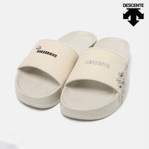 데상트 공용 슬리퍼 [DESCENTE X ONEZERONE] 여름을 부탁해 슬리퍼 SN223ESD42_BEG