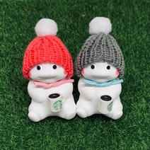 호두마루샵 돌답례품 웨딩답례품 개업선물 털모자머그잔지방이석고방향제 석고방향제/오퓨저, 차량용, 그레이)쟈스민민트