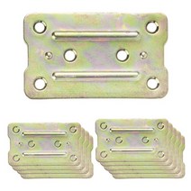연결철물 평철특대 72x43mm 천연색10개세트