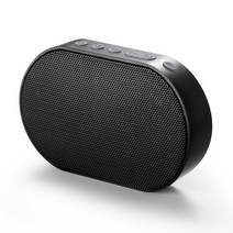 ggmm e2 bluetooth wifi alexa smart 스피커 alice wireless 휴대용 강력한 10w 음성 지원 지원 eudurable 15hrs playtime, 협력사, 검은 색