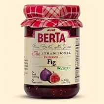 앤트베르타 무화과 프리저브 피그마멀레이드 수제 과일 잼 빵스프레드 350g(12.3oz)