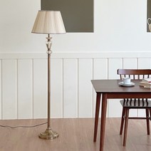 [빈티지 크리스탈 장스탠드 플로어 거실 카페 조명등 인테리어], 전구포함