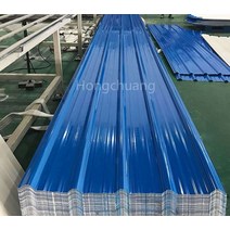 PVC 플라스틱 캐노피 지붕재료 칼라강판지붕 단열 용