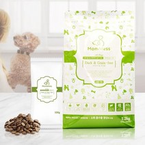 무곡물 전연령 애견 위장관리 건강 사료 1.2kg 오리, 없음, 본상품선택
