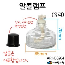 유리 알코올 알콜 램프 실험도구 기자재 초등과학 만들기부품 지구과학 DIY과학 과학실험 광물관찰