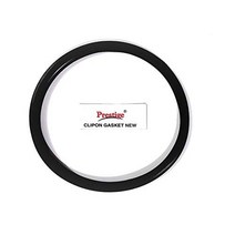 PRESTIGE 60676 Pressure Cooker Gasket Sealing Rubber Ring 22 cm Black, 1
